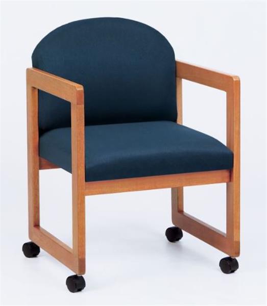 Classic Guest Chair with Casters